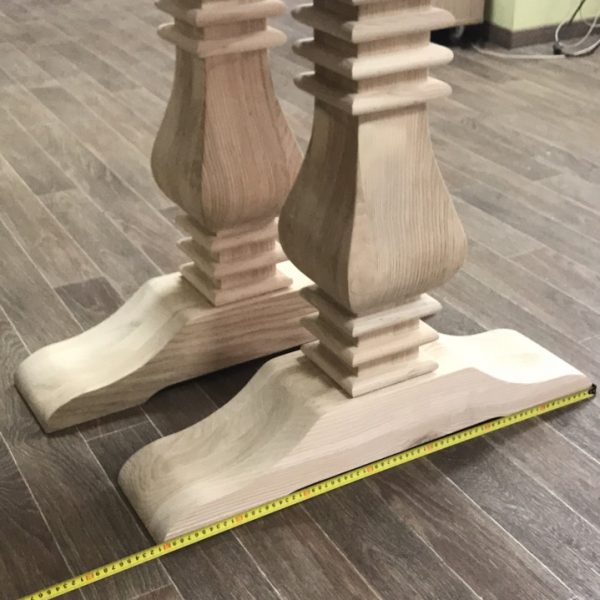 Order legs for solid oak tables