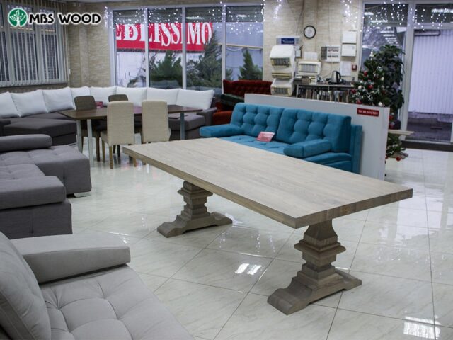 Diner table solid from oak