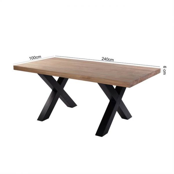 x-dining table 2.jpg Oak dining table
